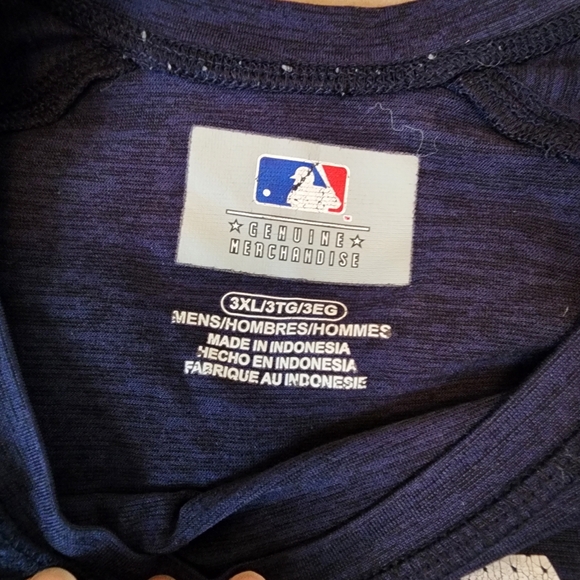 Twins Baseball Blue T-Shirt - Picture 3 of 3